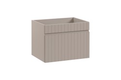 COMAD - Skříňka pod umyvadlo 60cm 1 zásuvka ICONIC CASHMERE (5907611656280)