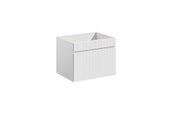 COMAD - Skříňka pod umyvadlo 60cm 1 zásuvka ICONIC WHITE (5907611654972)