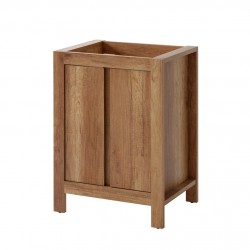 COMAD - Skříňka pod umyvadlo 60cm 2 dvířka CLASSIC OAK (5907611647653)