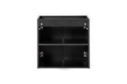 COMAD - Skříňka pod umyvadlo 60cm 2 dvířka NOVA BLACK (5907611663752)