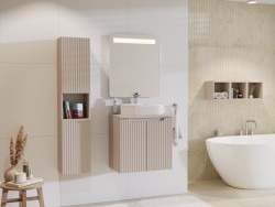 COMAD - Skříňka pod umyvadlo 60cm 2 dvířka NOVA CASHMERE (5907611663332)