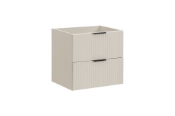 COMAD - Skříňka pod umyvadlo 60cm 2 zásuvky ADEL CASHMERE (5907611665848)