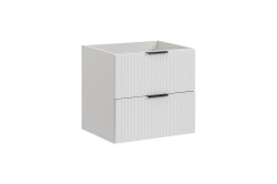 COMAD - Skříňka pod umyvadlo 60cm 2 zásuvky ADEL WHITE (5907611654910)