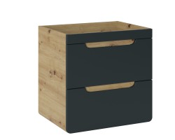 COMAD - Skříňka pod umyvadlo 60cm 2 zásuvky ARUBA COSMOS (5907611647356)