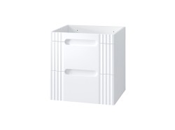 COMAD - Skříňka pod umyvadlo 60cm 2 zásuvky FIJI WHITE (5907611656662)
