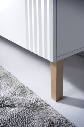 COMAD - Skříňka pod umyvadlo 60cm 2 zásuvky FIJI WHITE (5907611656662)