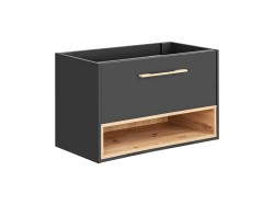 COMAD - Skříňka pod umyvadlo 80cm 1 zásuvka BORNEO COSMOS (5907441299763)