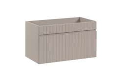 COMAD - Skříňka pod umyvadlo 80cm 1 zásuvka ICONIC CASHMERE (5907611656297)