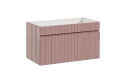 COMAD - Skříňka pod umyvadlo 80cm 1 zásuvka ICONIC ROSE (5907611656242)