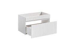 COMAD - Skříňka pod umyvadlo 80cm 1 zásuvka ICONIC WHITE (5907611654989)