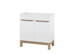 COMAD - Skříňka pod umyvadlo 80cm 2 dvířka BALI bílá (5907611647479)