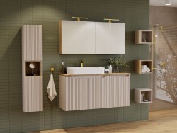 COMAD - Skříňka pod umyvadlo 80cm 2 dvířka NOVA CASHMERE (5907611663851)