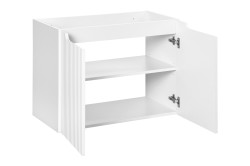 COMAD - Skříňka pod umyvadlo 80cm 2 dvířka NOVA WHITE (5907611661703)