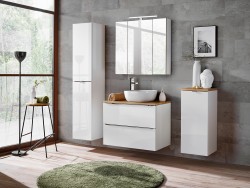 COMAD - Skříňka pod umyvadlo 80cm 2 zásuvky (5907611647950)
