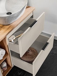 COMAD - Skříňka pod umyvadlo 80cm 2 zásuvky (5907611665831)