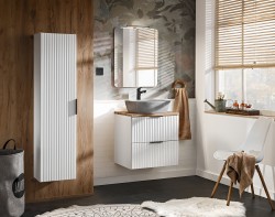 COMAD - Skříňka pod umyvadlo 80cm 2 zásuvky ADEL WHITE (5907611654927)