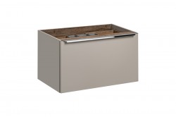 COMAD - Skříňka pod umyvadlo 80cm 2 zásuvky SANTA FE TAUPE (5907611652558)