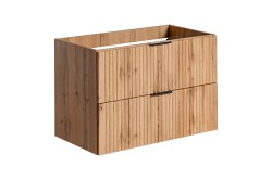 COMAD - Skříňka pod umyvadlo 80cm 2 zásuvkyADEL OAK  (5907611654804)