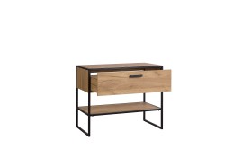 COMAD - Skříňka pod umyvadlo 90cm 1 zásuvka BROOKLIN (5907611648209)