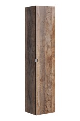 COMAD - Vysoká skříňka 1 dvířka 2 zásuvky SANTA FE OAK (5907611652404)
