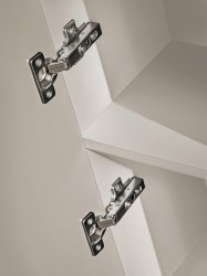 COMAD - Vysoká skříňka 1 dvířka ADEL CASHMERE (5907611665862)