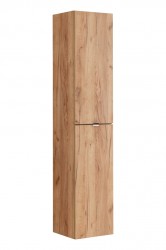 COMAD - Vysoká skříňka 2 dvířka DUB CAPRI (5907611647776)
