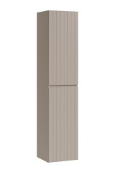 COMAD - Vysoká skříňka 2 dvířka ICONIC CASHMERE (5907611656266)