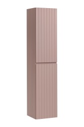 COMAD - Vysoká skříňka 2 dvířka ICONIC ROSE (5907611656228)