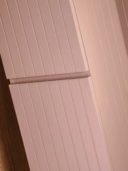 COMAD - Vysoká skříňka 2 dvířka ICONIC ROSE (5907611656228)