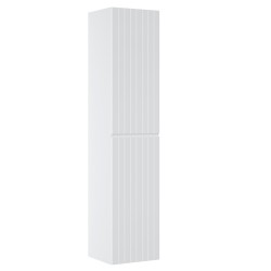 COMAD - Vysoká skříňka 2 dvířka ICONIC WHITE (5907611654965)