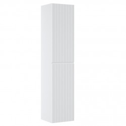 COMAD - Vysoká skříňka 2 dvířka ICONIC WHITE (5907611654965)