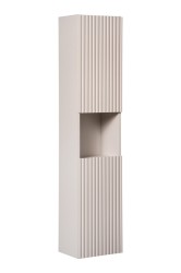 COMAD - Vysoká skříňka 2 dvířka NOVA CASHMERE (5907611663295)