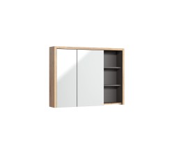 COMAD - Zrcadlová skříňka 100cm 2 dvířka DEVON (5907441299510)