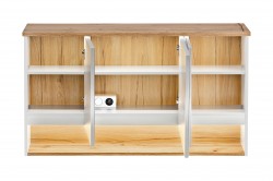 COMAD - Zrcadlová skříňka 120cm 3 dvířka BAHAMA WHITE (5907611648391)