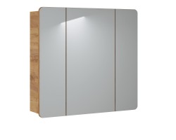 COMAD - Zrcadlová skříňka 80cm 3 dvířka ARUBA (5907611647295)