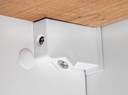 COMAD - Zrcadlová skříňka 90cm 3 dvířka PLATINUM (5907611648247)