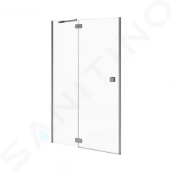 Cubito Pure Sprchové dveře výklopné 1000 mm, levé, Jika perla Glass,  stříbrná/čiré sklo (H2544240026681)