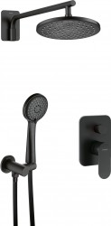 DEANTE - Alpinia Podomítkový sprchový set, černá (NAC_N9ER)