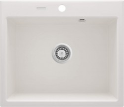 DEANTE - Andante alabaster - Granitový dřez (ZQN_A103)