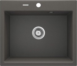 DEANTE - Andante antracit metalic - Granitový dřez (ZQN_T103)