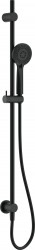 DEANTE - Arnika černá - Sprchový set, 1funkční, s posuvnou tyčí - skrytý konektor (NQA_N61K)