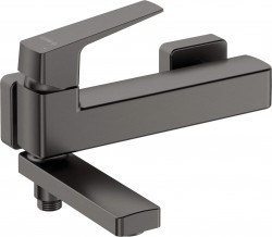 DEANTE - Blur titanium - vanová baterie, nástěnná - se skládacím výtokem (BQL_D12M)