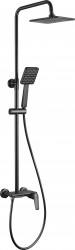 DEANTE - Boro nero Sprchový sloup, se sprchovou baterií (NER_N4PM)