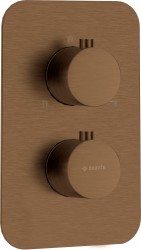 DEANTE - Box kartáčovaný bronz externí prvek pro termostatickou skříň (BXY_CEBT)