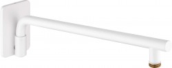 DEANTE - Cascada bílá - Sprchové rameno, nástěnný, pohyblivý - 400 mm (NAC_A40K)