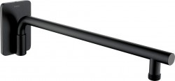 DEANTE - Cascada černá - Sprchové rameno, nástěnný, pohyblivý - 400 mm (NAC_N40K)