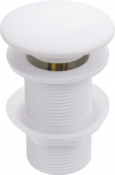 DEANTE - Click-Clack bílá zátka pro umyvadlo - granit (NHC_A12A)