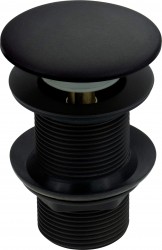 DEANTE - Click-Clack černá zátka pro umyvadlo - granit (NHC_N12A)