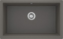 DEANTE - Corda antracit metalic - Granitový dřez pod desku - spodní montáž (ZQA_T10D)