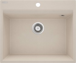 DEANTE - Corio béžový Granitový dřez, 1miska (ZRC_510A)